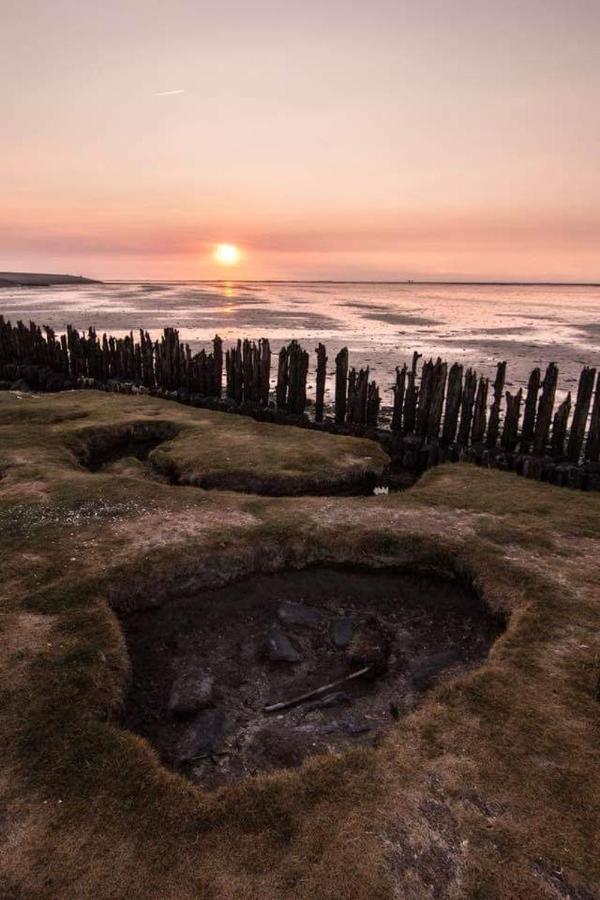 Vissershuisje Aan De Waddenzee Paesens Экстерьер фото
